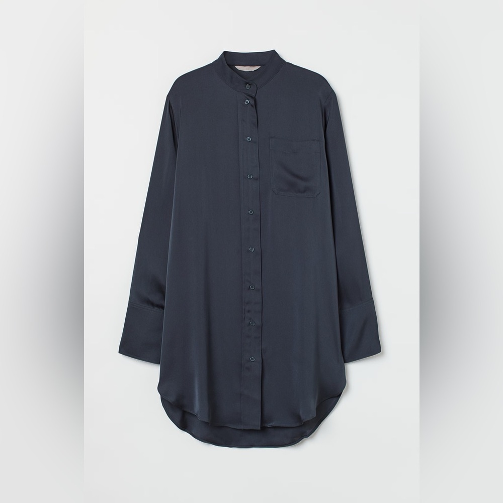 H&M Satin Button Down